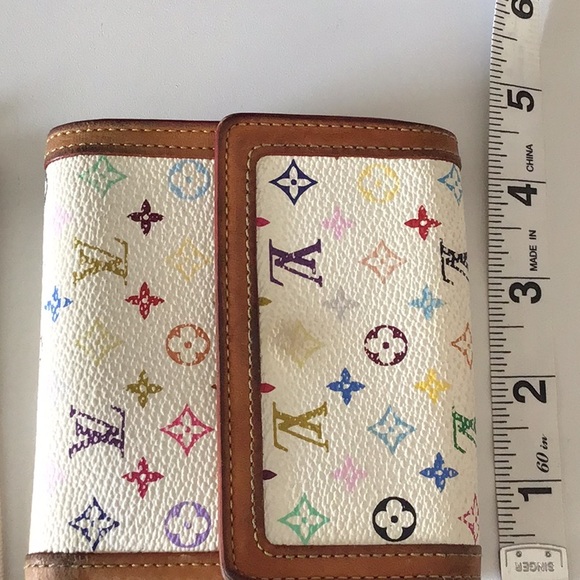 Louis Vuitton White Multicolor Wallet - Picture 11 of 13